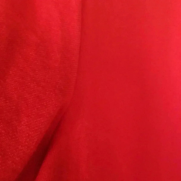 Vintage wool red jacket with black  collar - Picture 3 of 5